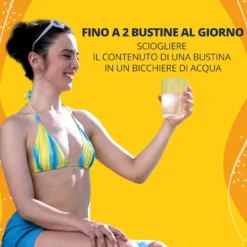 Polase Plus Integratore alimentare di Potassio e Magnesio Senza Zuccheri Gusto Arancia e Mandarino, 36 Bustine