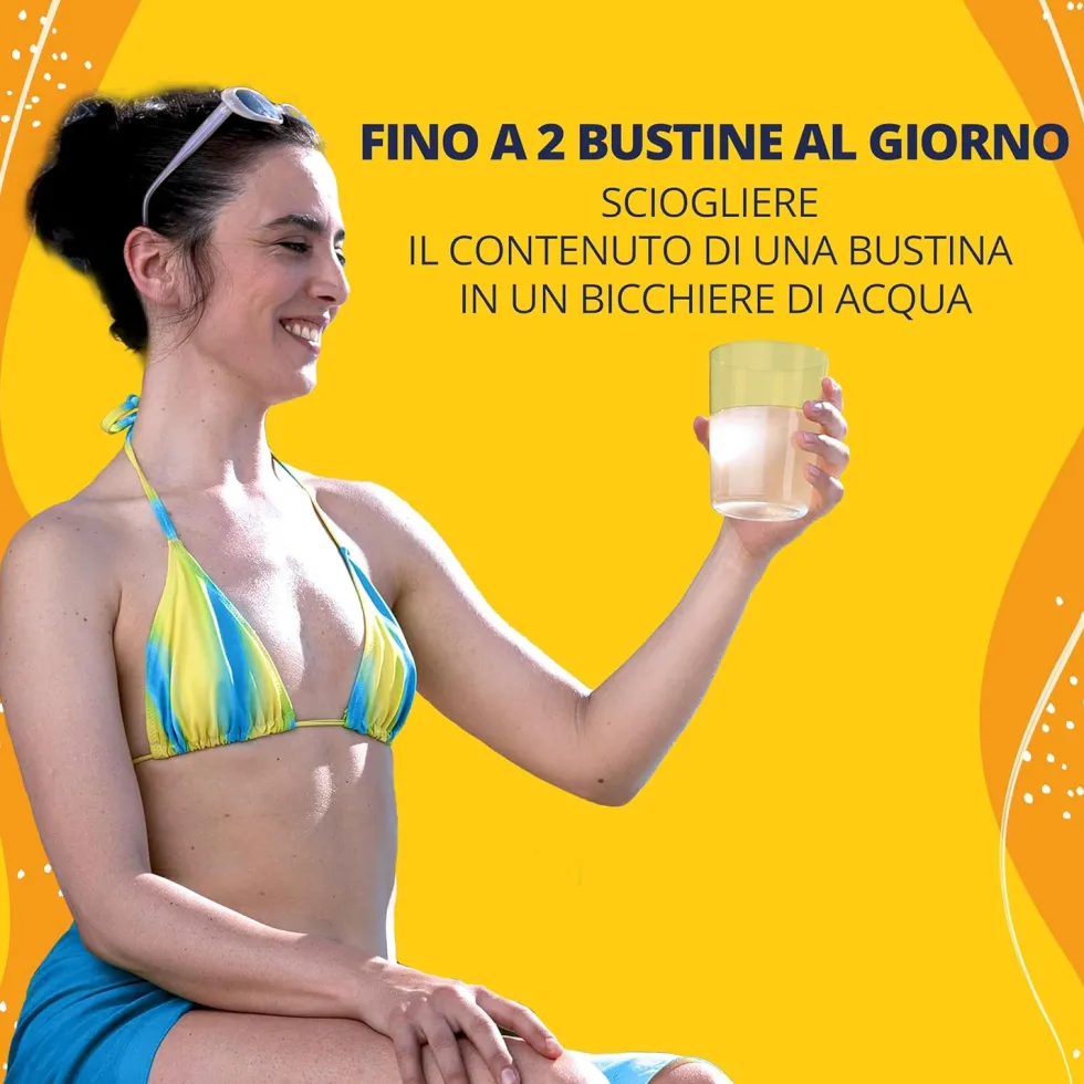 Polase Plus Integratore alimentare di Potassio e Magnesio Senza Zuccheri Gusto Arancia e Mandarino, 36 Bustine