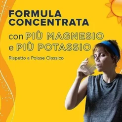 Polase Plus Integratore alimentare di Potassio e Magnesio Senza Zuccheri Gusto Arancia e Mandarino, 36 Bustine