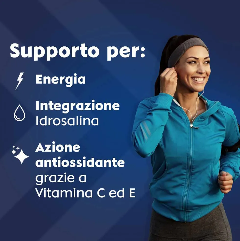 Polase Sport Integratore Sali Minerali Magnesio Potassio Vitamina E e C, 10 Bst