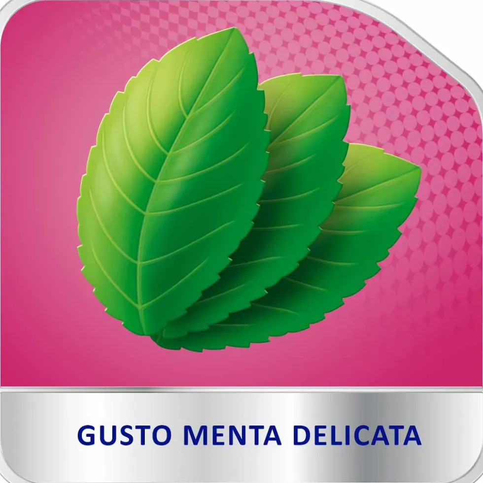 Polident Fissativo Lunga Tenuta Adesivo Protesi Dentale Gusto Menta, 70g