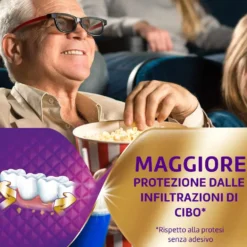 Polident Super Tenuta+Sigillante Sigillante per Protesi Dentale Gusto Neutro,70g