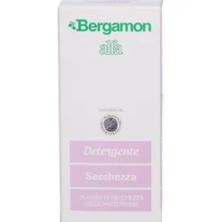 Polifarma Benessere Bergamon Detergente Secchezza - Detergente intimo per l'idratazione, Bergamon detergente 300ml