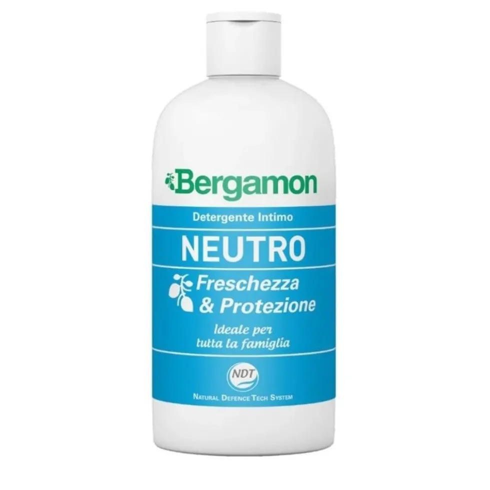 Polifarma Benessere Bergamon - Neutro Detergente Intimo pH 4.5, 500ml
