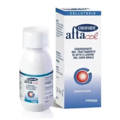 Polifarma Benessere Emoform - Aftacol Collutorio Afte Lesioni della Bocca, 120ml