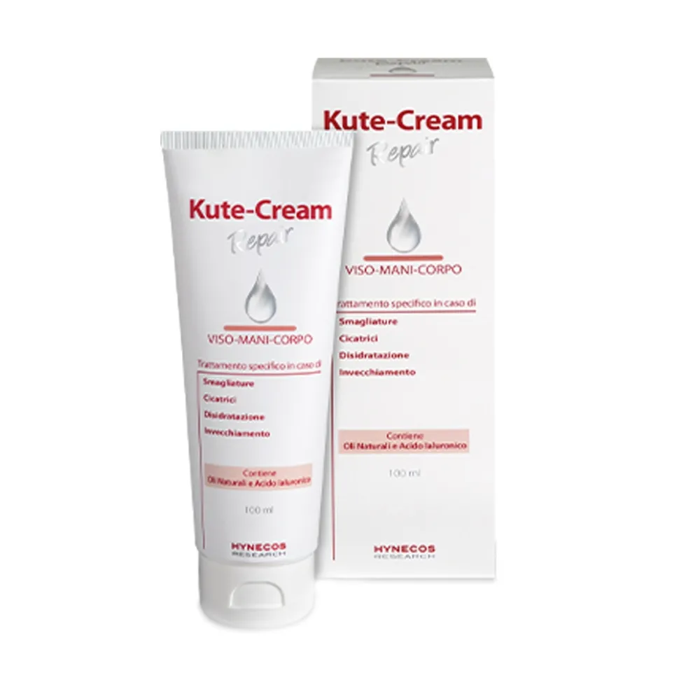 Pool Pharma Kute-Cream Repair Trattamento Viso Mani Corpo, 100ml