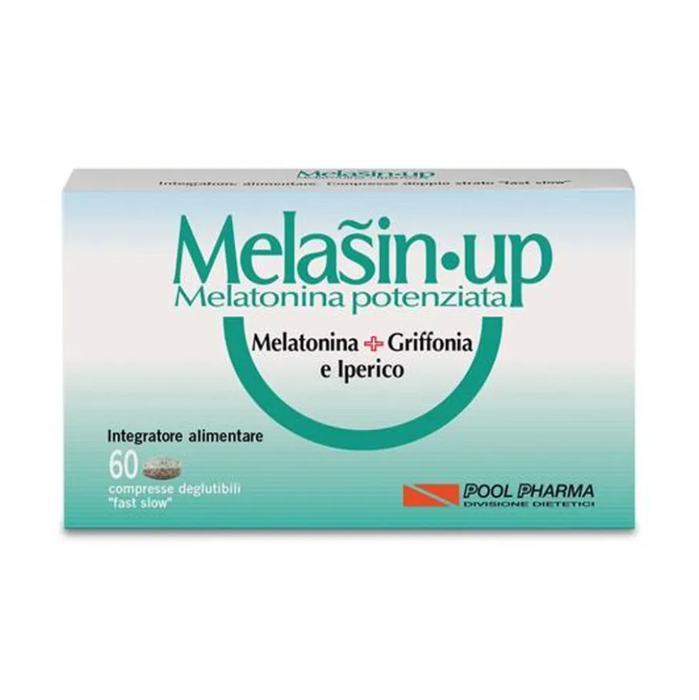 Pool Pharma Melasin Up Integratore Alimentare, 60 compresse