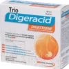 Pool Pharma Trio Digeracid - integratore digestivo contro l'acidità e i gas, 12 bustine