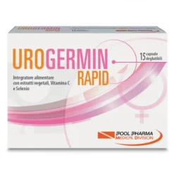 Pool Pharma Urogermin Rapid - integratore funzionalità vie urinarie, 15 capsule