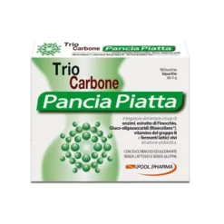 Pool Pharm Triocarbone - Pancia Piatta Integratore, 10 Bustine Bipartite