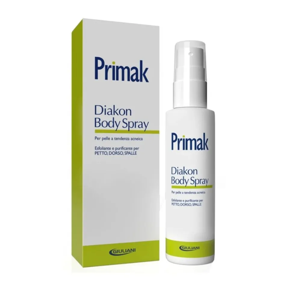 Primak Diakon Body Spray per Pelle a Tendenza Acneica, 75ml