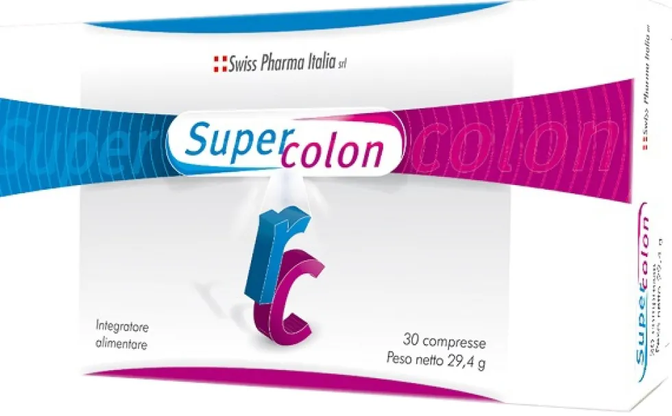 Princeps Supercolon - Integratore alimentare probiotico per il meteorismo, 30 compresse