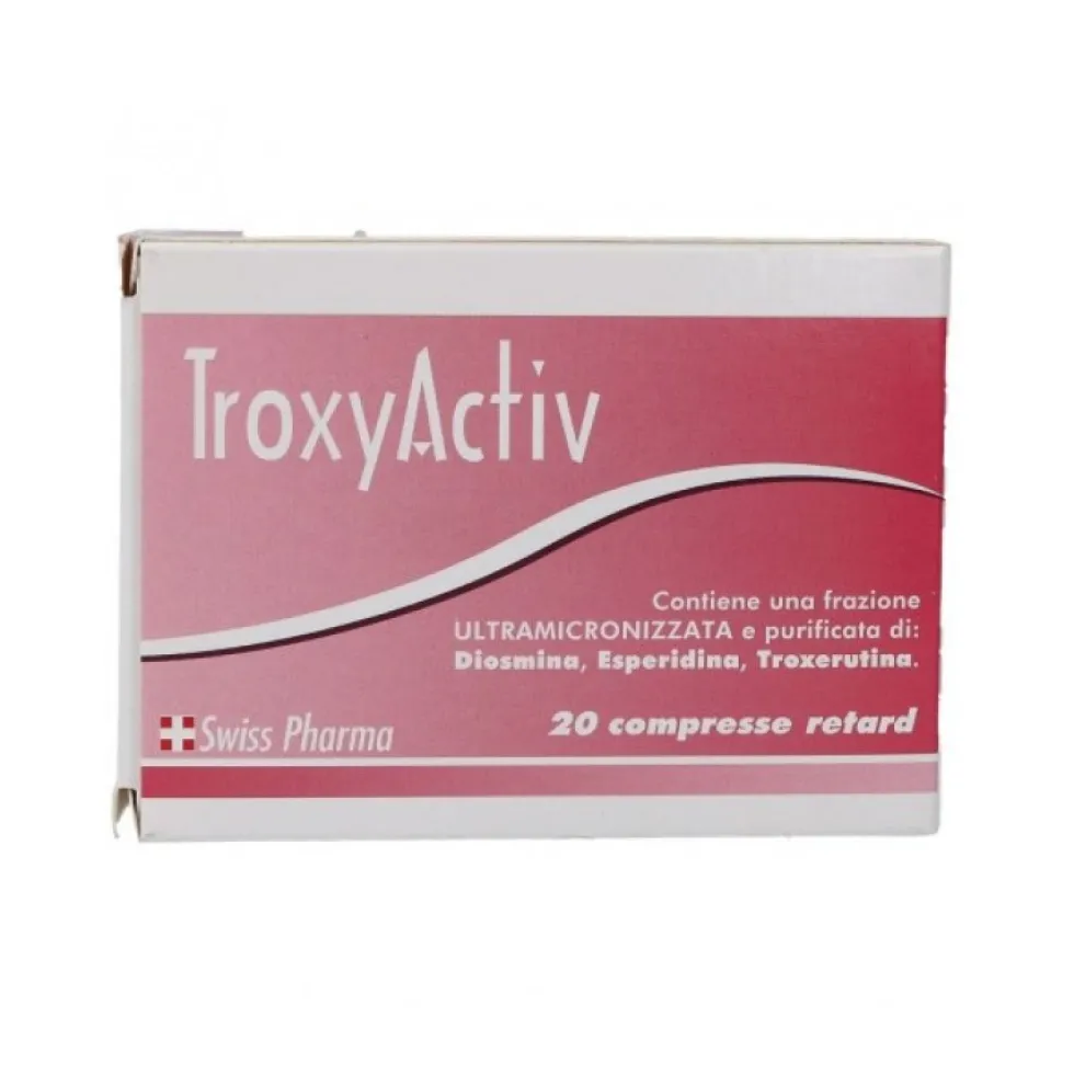 Princeps Troxyactiv - Integratore per il microcircolo, 20 compresse retard