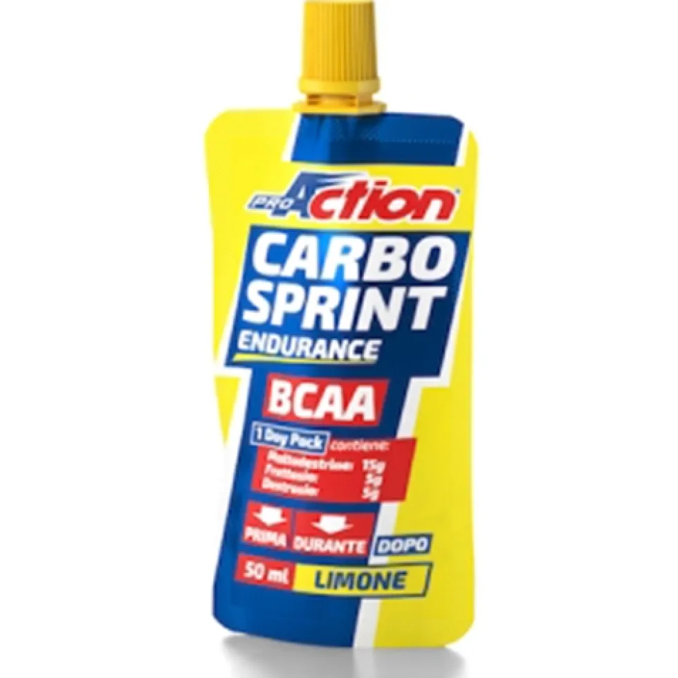 ProAction Carbo Sprint BCAA Endurance Integratore Sport Gusto Limone 50ml