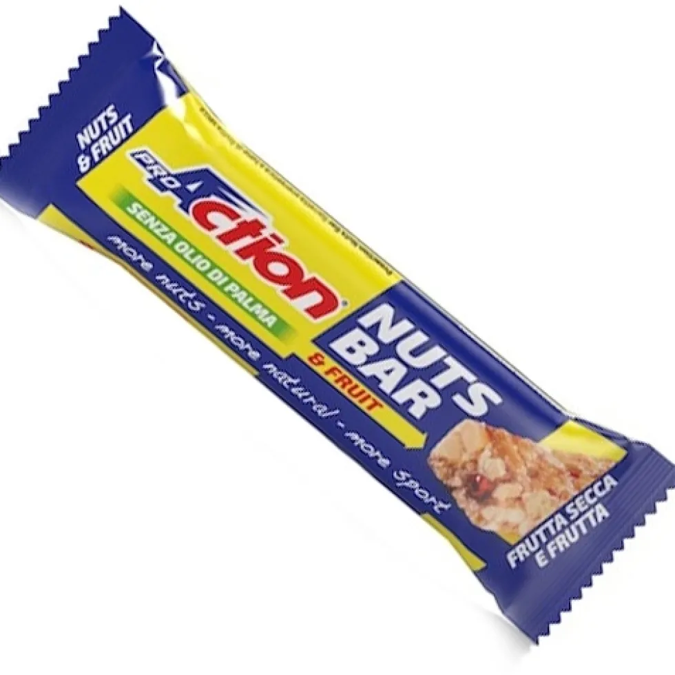 ProAction Nuts Bar E Fruit Frutta Secca E Frutta Barretta Energetica 30 g