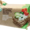 Probios Crackers di avena - Crackers biologici senza glutine, 4 confezioni da 35 g