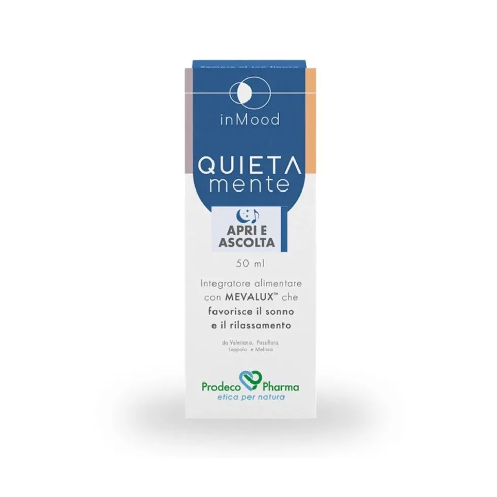 Prodeco Pharma inMood - QUIETAmente Integratore in Gocce Benessere Psicologico, 50ml