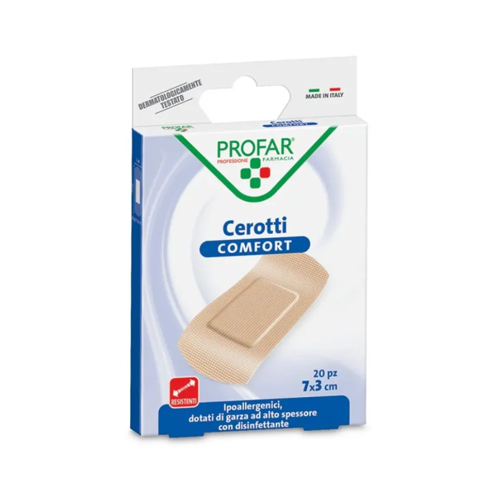 Profar Cerotti Comfort 7 x 3 cm, 20 cerotti