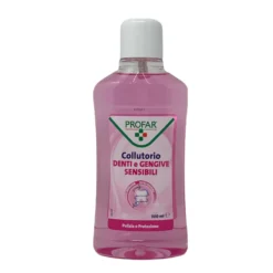 Profar Collutorio Denti e Gengive Sensibili - Collutorio senza alcol per la protezione orale, 500 ml