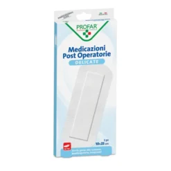 Profar Medicazione post operatoria - Cerotto sterile traspirante per ferite, 3 pezzi da 10x25 cm
