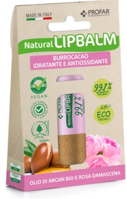 Profar Natural Lipbalm Burrocacao Idratante e Antiossidante, 5.5ml