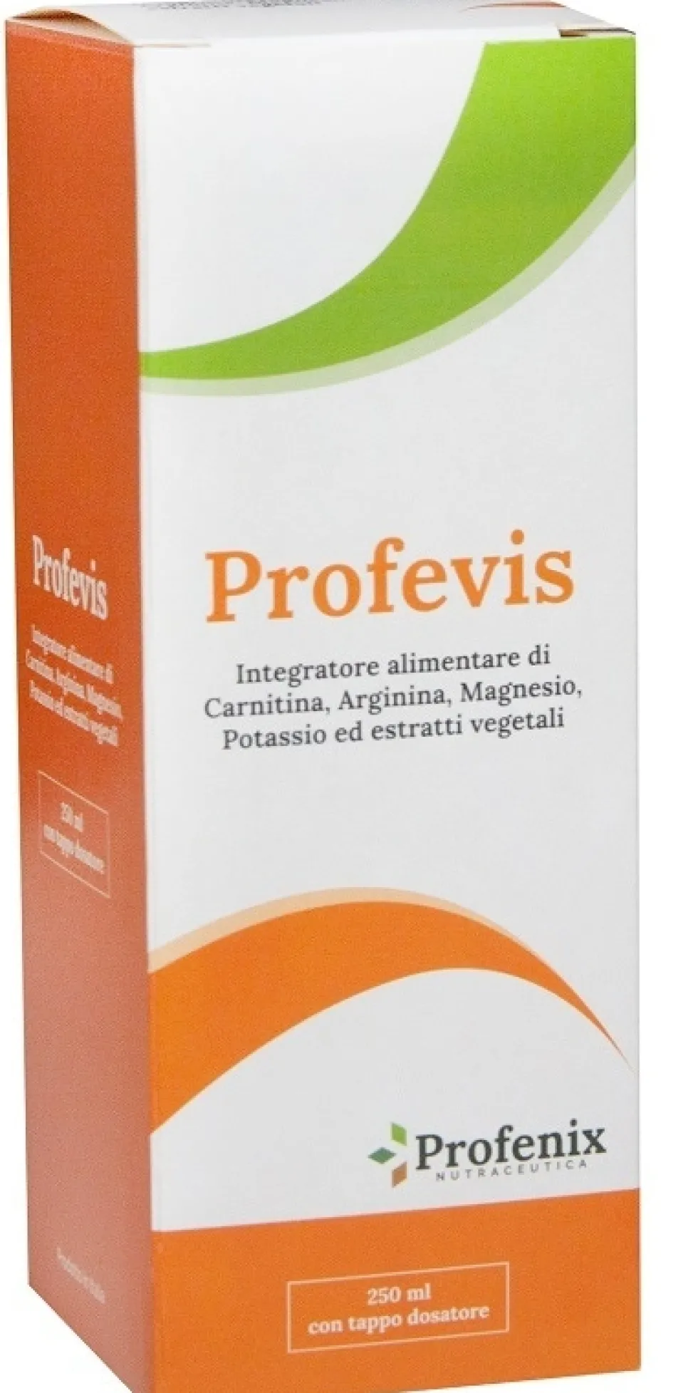 Profenix Profevis - Integratore carnitina e arginina per la stanchezza fisica e mentale, 250 ml