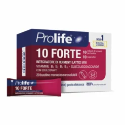 Prolife 10 Forte - Integratore di fermenti lattici per la flora intestinale, 20 bustine orosolubili