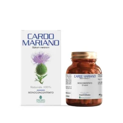 Promopharma Cardo mariano monoconcentrato - Integratore depurativo e antiossidante, 50 capsule