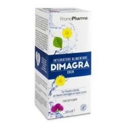 PromoPharma Dimagra Dren - Integratore alimentare per il drenaggio dei liquidi, 300 ml