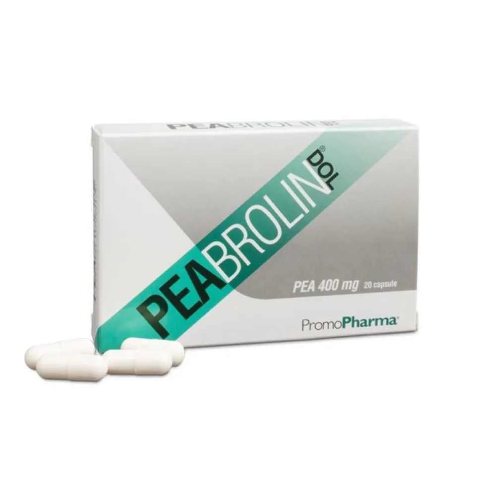 PromoPharma Peabrolin Dol - Integratore alimentare per la funzionalità articolare, 20 capsule
