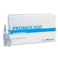 Promopharma Promoligo 14 - Integratore di potassio per funzionalità muscolare, 20 fiale da 2 ml