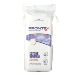 Prontex Cotone Idrofilo Extra India per uso Sanitario e Cosmetico, 50g