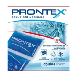Prontex Double-Therm - Cuscinetto in gel per la terapia del freddo e del caldo, 1 cuscinetto