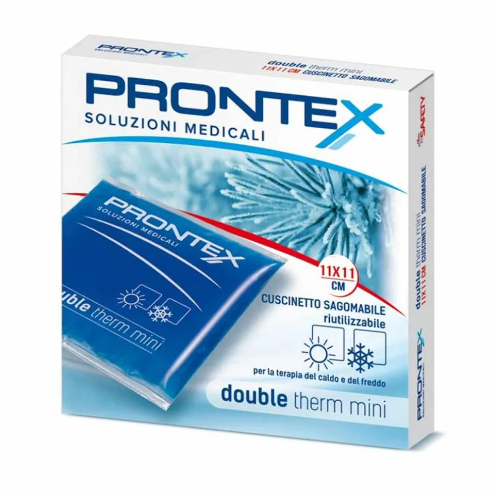 Prontex Double-Therm Mini - Cuscinetto in gel per la terapia del freddo e del caldo, 1 pezzo