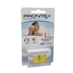 Prontex Ear Foam - Tappi auricolari in schiuma per la protezione dai rumori, 3 paia