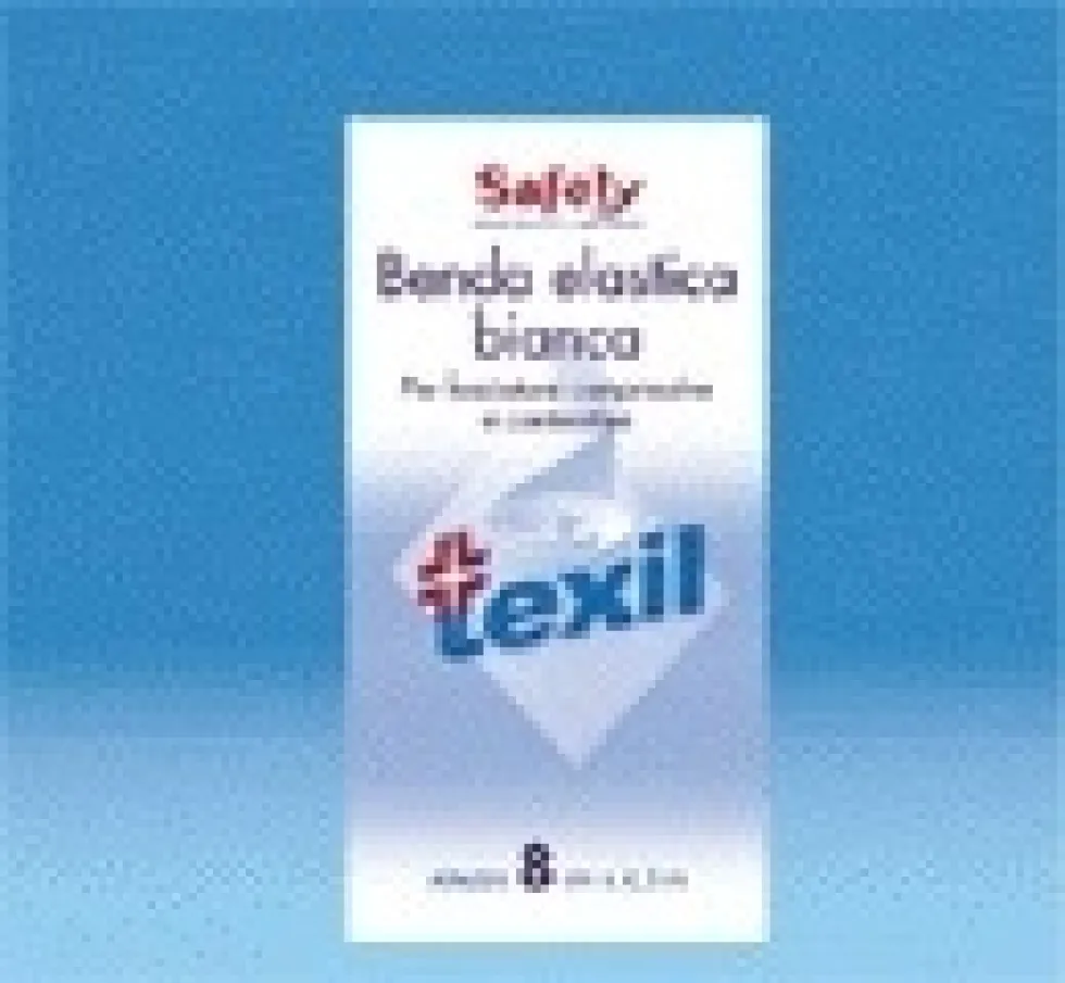 Prontex Ideal - Benda Elastica in Tessuto Bianco 20cm x 4.5m, 1 pezzo