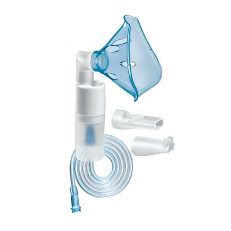 Prontex Rapid Mask - Kit universale per l'aerosol pneumatico e le terapie respiratorie, 1 kit