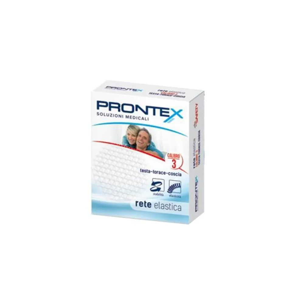 Prontex Rete elastica calibro 3 - Rete tubolare per il fissaggio delle medicazioni, 1 pezzo