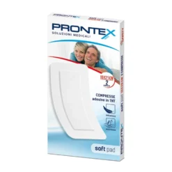 Prontex Soft Pad - Medicazione Sterile Autoadesiva 10x25cm, 2 Medicazioni