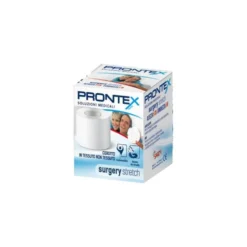 Prontex Surgery Stretch - Cerotto in tessuto non tessuto per fissare le medicazioni, 5 m x 10 cm