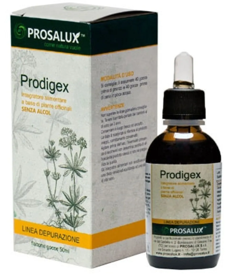 Prosalux Prodigex - Integratore Prosalux prodigex per la digestione e il meteorismo, 50 ml