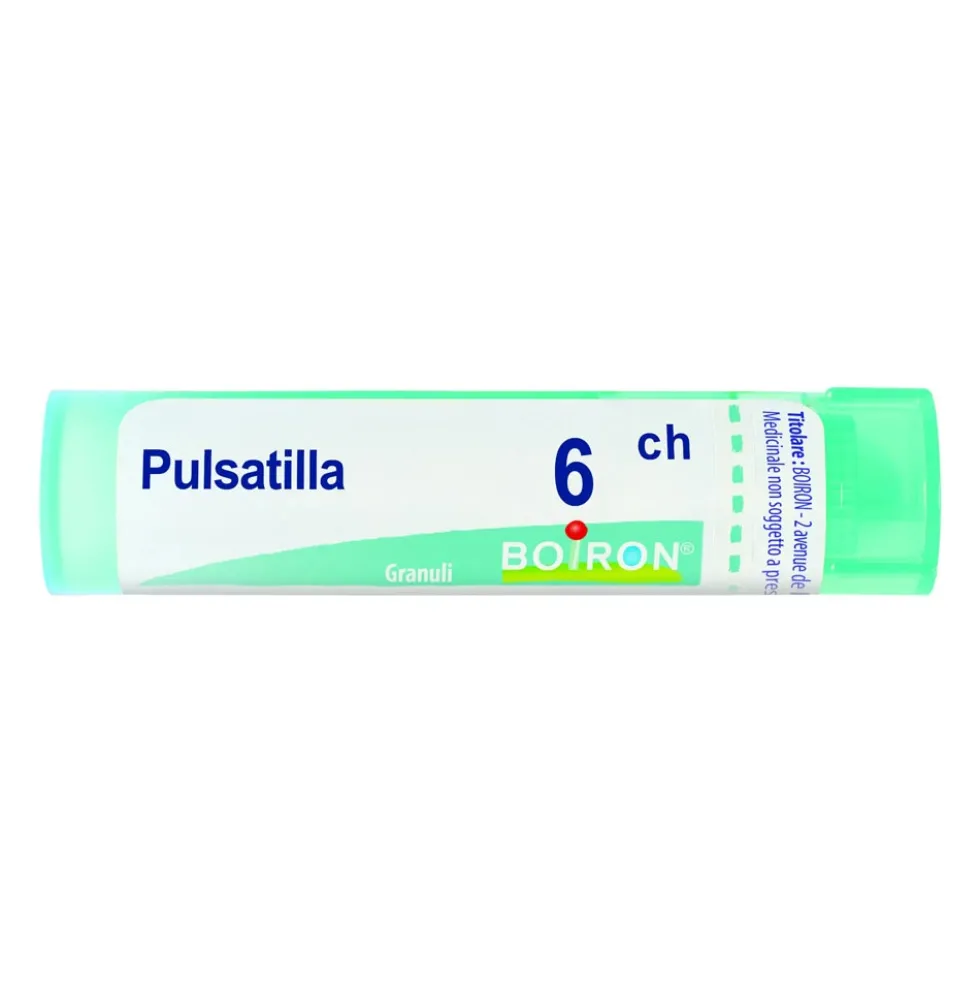 Pulsatilla Boiron 6CH Medicinale Omeopatico, 80granuli 4g