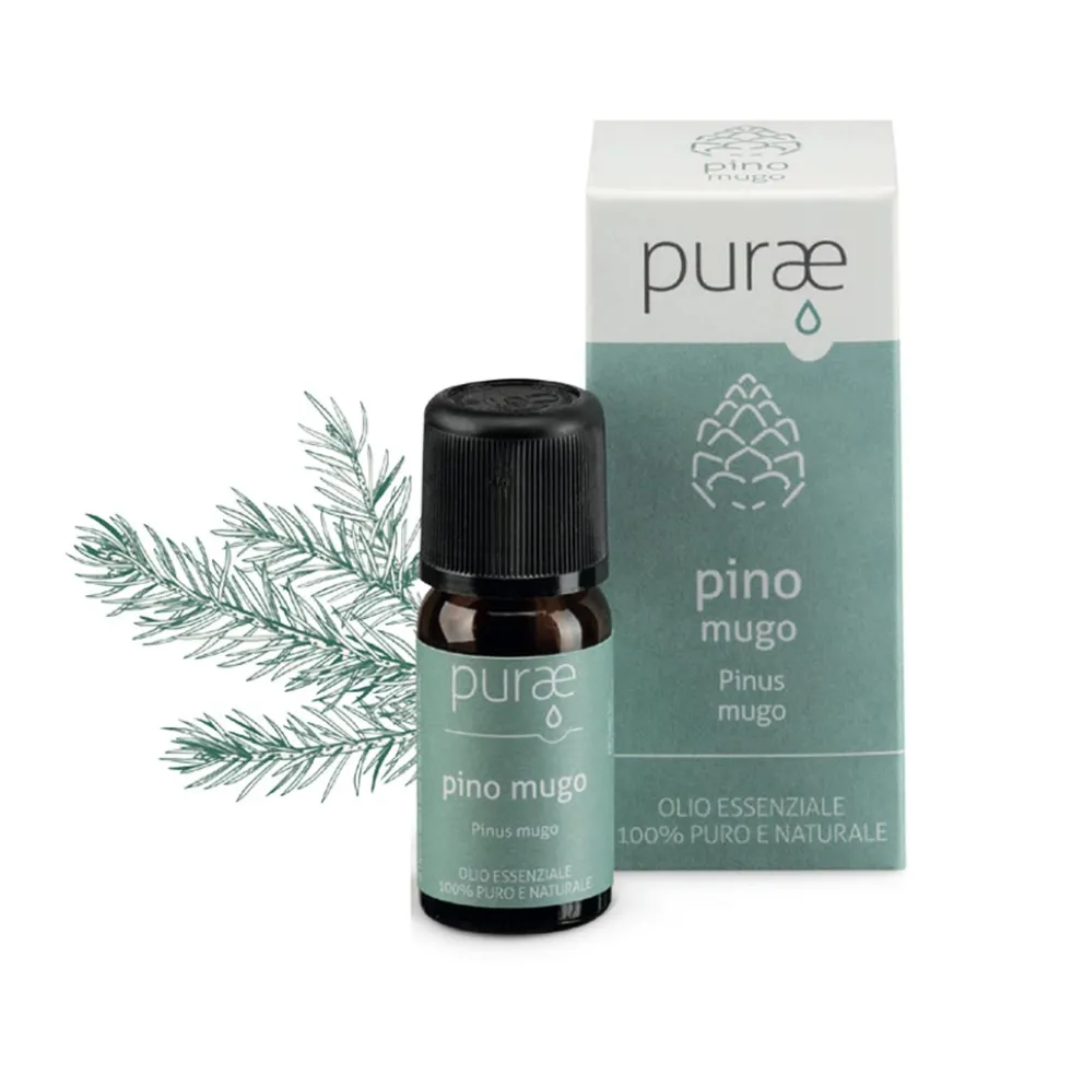 Purae Olio Essenziale - Pino Mugo 100% Puro e Naturale, 10ml