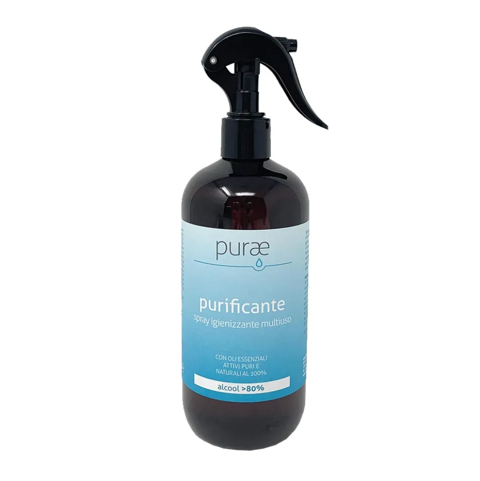 Purae Purificante Spray Igienizzante Ambienti e Superfici, 500ml
