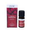 Purae Sinergia Complicità - Olio essenziale per un'azione stimolante e inebriante, flacone da 10 ml