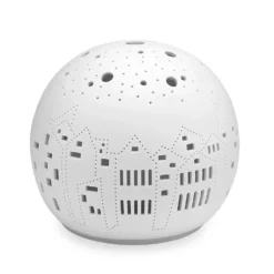Purae Snowfall - Diffusore a ultrasuoni in ceramica per l'aromaterapia, 1 pezzo