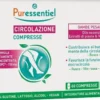 Puressentiel Circolazione Integratore per la circolazione venosa e il microcircolo, 60 compresse