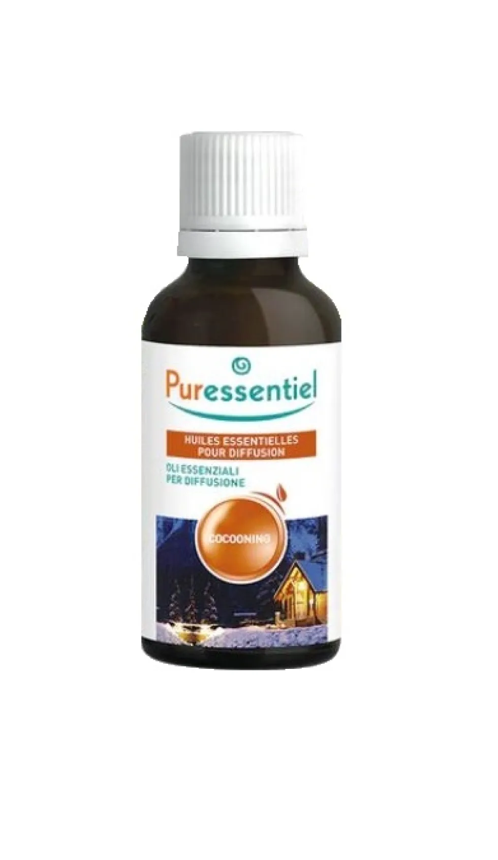 Puressentiel Miscela Cocooning per Diffusione Arancio Pompelmo e Cannella, 30ml