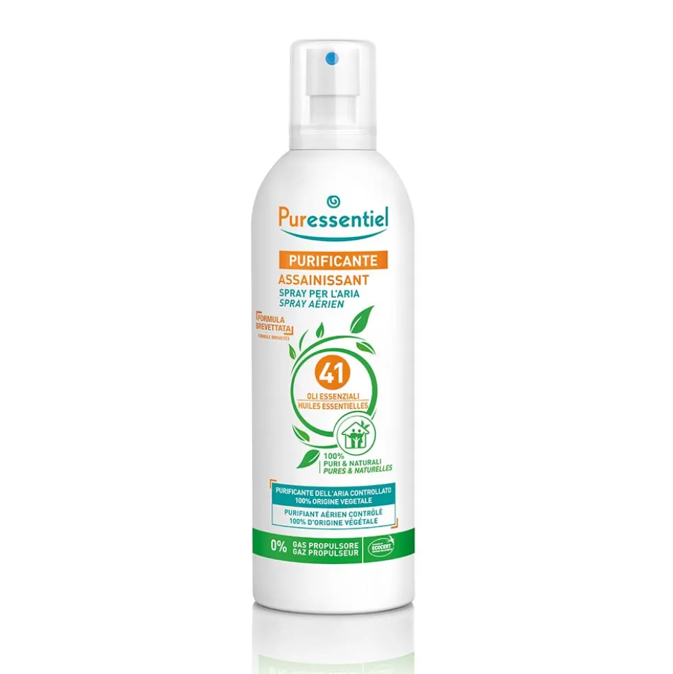Puressentiel Purificante - Spray per ambienti con 41 oli essenziali per eliminare gli odori, 500 ml