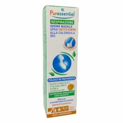 Puressentiel Respirazione - Spray Isotonico Getto Forte alla Calendula, 100ml
